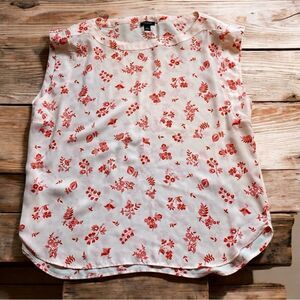 Ann Taylor factory floral blouse. Size Large.